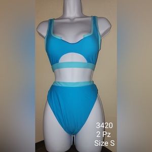 LIGHT BLUE BIKINI!